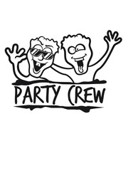 dancing friends Team humor pals party crew