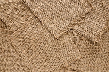 sackcloth for background