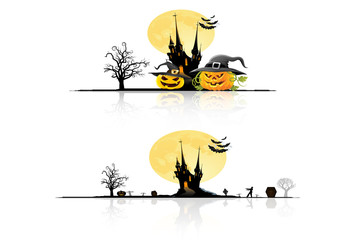 halloween background idea concept
