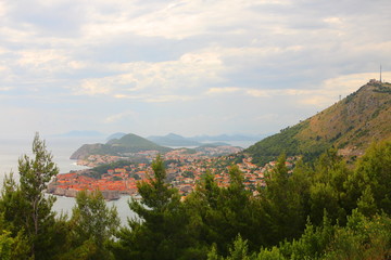 Dubrovnik from the distance