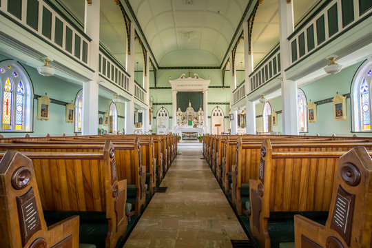 interior rural church