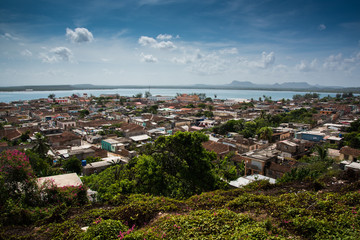 Fototapeta premium Cuba traditional colonial village of Gibara in Holguin province
