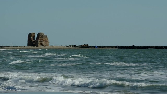 Torre Flavia, ruins in Ladispoli, Italy
