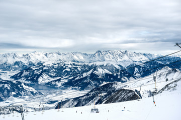 Naklejka premium Alps panorama..