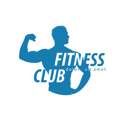fitness vector logo design template. sport or gym icon