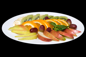 Photo of fruit cutting