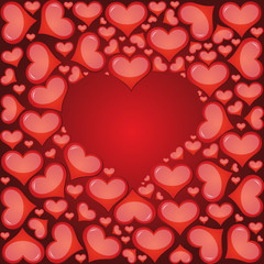 Fundos com cora&ccedil;&otilde;es