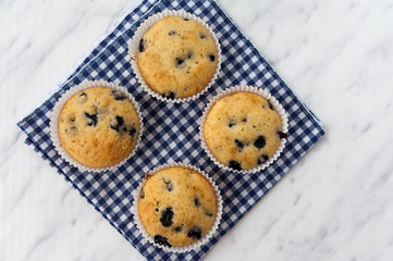 Blueberry muffins