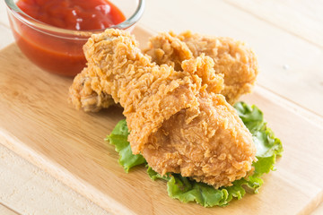 fried crispy chicken