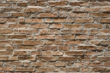 Old brick wall.
