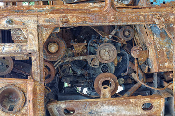 Main part of rusty engine