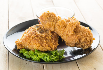 fried crispy chicken