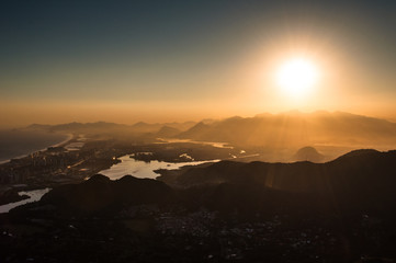 Barra da Tijuca View by Sunset