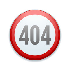 Error 404 page not found