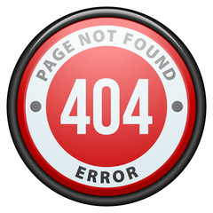 Error 404 page not found