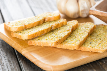 crispy bread garlic