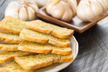 crispy bread garlic