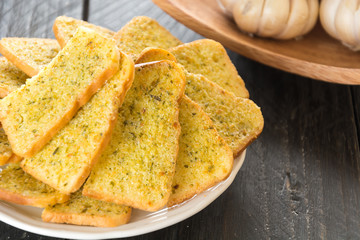 crispy bread garlic