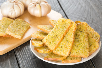 crispy bread garlic