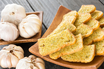 crispy bread garlic