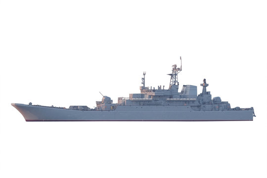 The Image Of A Military Ship