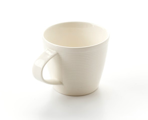 empty cup of coffee or mug