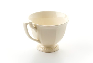 empty cup of coffee or mug