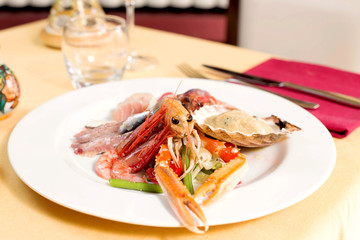 seafood appetizer