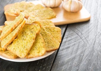 crispy bread garlic