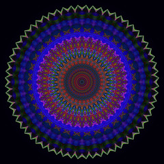 Màndala - essenza rilassamento - yantra - disegno con significato spirituale e rituale