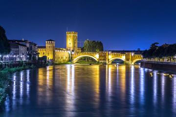 Castle Vecchio in Verona, Italy