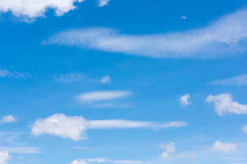 blue sky with clouds