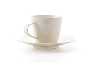 empty cup of coffee or mug