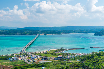 沖縄県　古宇利島　古宇利大橋