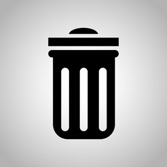 Trash can icon