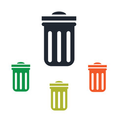 Trash can icon