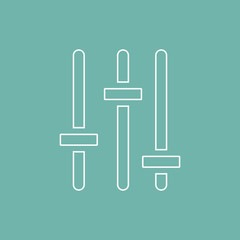 Music regulation icon