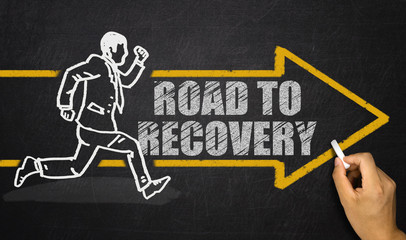 road to recovery concept