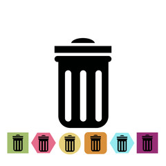 Trash can icon