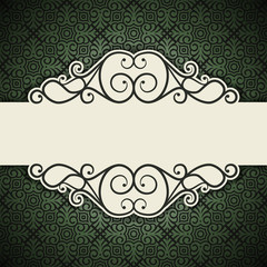 Vintage vector background