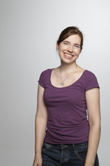 Woman not looking to impress