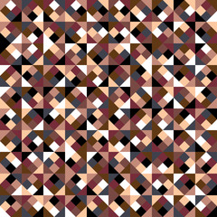 Seamless colorful decorative background with geometric shapes