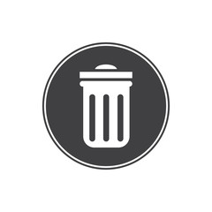 Trash can icon