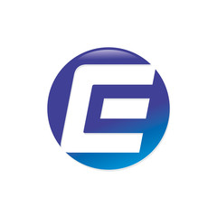 E Letter Logo Design. Vector logo with letter e 

