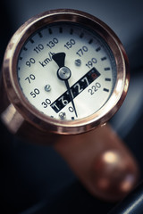 Motorcycle speedometer