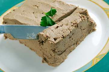 Leverpostej meat spread