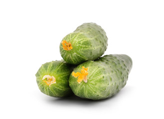 cucumber on white