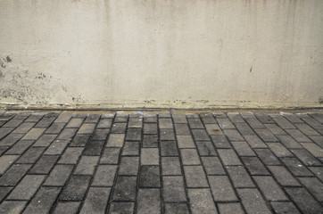 Wall brick background