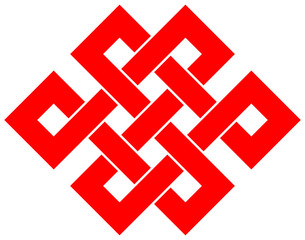 Endless knot for your logo, design or project (vector illustration)