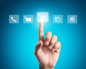  pressing modern social buttons